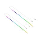 Fita De Luz ARGB Para Gabinete De PC Rainbow 5V 3 Pinos Cabo Decorativo DIY De Borracha Macia TEUCER