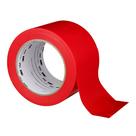 Fita de marcação de piso 3M Vinyl 764 Red 3 polegadas x 36 jardas Light Traffic