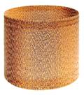 Fita De Natal Aramada Decorativa Cobre 5cm X 10m