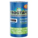 Fita de pintura FrogTape Pro com PAINTBLOCK 1,41 cm x 55 m azul 6 unidades