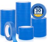 Fita de pintura NEOACT azul com 2,54 cm de largura, 30 rolos x 50 m