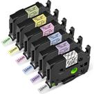 Fita de recarga Freshworld para Brother pTouch Label Maker 12 mm