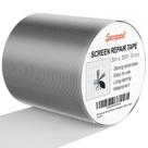 Fita de reparo de tela Secopad Grey 7,6 cm x 7,6 m Malha de fibra de vidro