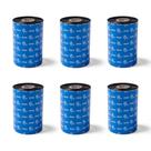 Fita de resina ZEBRA Premium Black para impressora industrial 110mm