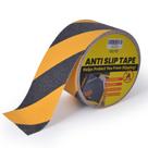 Fita de segurança TAPEBEAR Non Slip Hazard 10 cm x 18 m preta/amarela