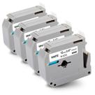 Fita de substituição de etiqueta Labelwell M-K231 para Brother 12mm