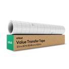 Fita de transferência Cricut Value 30,5 cm x 15,2 m para projetos de vinil