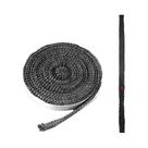 Fita De Vedação Autoadesiva De Fibra De Vidro Para Chaminé De Lareira, Preta, 2m/3m, 10mm/15mm