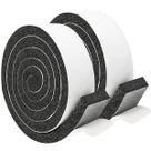 Fita de vedação de espuma Weather Stripping de 1 m para ar condicionado Fita de vedação de espuma Weather Stripping de 1 m para ar condicionado