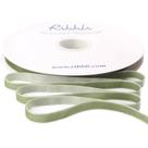 Fita de veludo, fita de 12 cm x 23 cm, bobina verde sálvia Fita de veludo, fita de 12 cm x 23 cm, bobina verde sálvia