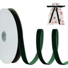Fita Decorativa de Veludo TONIFUL 1cm x 23m Verde Natal