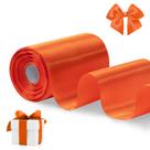 Fita decorativa FAKILO Laranja Satin 10cm x 20m