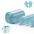 Fita decorativa FAKILO Satin 10cm x 20m Azul claro
