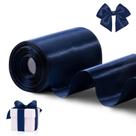 Fita decorativa FAKILO Satin 10cm x 20m Azul Marinho