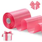 Fita decorativa FAKILO Satin 10cm x 20m rosa brilhante