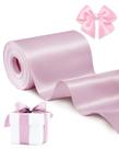 Fita decorativa FAKILO Satin 10cm x 20m rosa