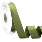Fita decorativa Ribbli Sage Green Velvet 2,5 cm x 9 cm