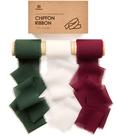 Fita decorativa Vitalizart Christmas Chiffon 5,5 m x 5 cm Fita decorativa Vitalizart Christmas Chiffon 5,5 m x 5 cm
