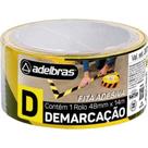 Fita Demarcacao Solo Adelbras 48X14M Zebrada