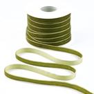 Fita DINDOSAL Moss Green Velvet de 1 cm x 23 m para embrulho de presente Fita DINDOSAL Moss Green Velvet de 1 cm x 23 m para embrulho de presente