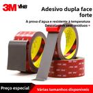 Fita Dupla Face 3M VHB De Alta Adesão Para Uso Automotivo, Não Deixa Marcas, Impermeável E