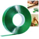 Fita Dupla Face Acrílica 24mm x 20m Transparente Forte Fixação para Vidro Metal e Plástico BOM1352