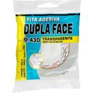 Fita Dupla Face Adelbras Acrilica Transparente 18X 30M Blister Fita Dupla Face Adelbras Acrilica Transparente 18X 30M Blister