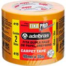 Fita Dupla Face Carp.Lja Adelbras 48X30M - Kit C/2 RL Fita Dupla Face Carp.Lja Adelbras 48X30M - Kit C/2 RL