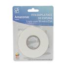 Fita Dupla Face De Espuma Amazonas 1,8 cm x 3 Metros