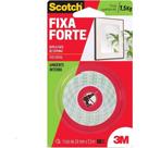 Fita Dupla Face De Espuma Fixa Tudo 24 Mm X 1,5 M - 1,5 Kg - Scotch - 3m - Fita Dupla Face De Espuma Fixa Tudo 24 Mm X 1,5 M - 1,5 Kg - Scotch - 3m -