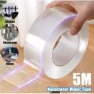 Fita Dupla Face Extra Forte Transparente NanoGel Silicone Mágica Adesiva Cola na Parede Móvel Porta