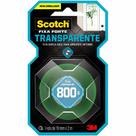 Fita Dupla Face Fixa Forte 19 mm x 2 m - 800g - Scotch - 3M - Fita Dupla Face Fixa Forte 19 mm x 2 m - 800g - Scotch - 3M -