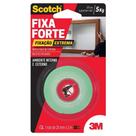 Fita Dupla Face Fixa Forte Interno e Externo 24mm X 2m 5kg - 3M Scotch Fita Dupla Face Fixa Forte Interno e Externo 24mm X 2m 5kg - 3M Scotch