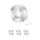 Fita dupla face silicone extra forte 9m transparente