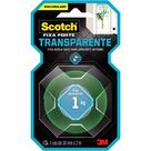 Fita Dupla Face Transparente Fixa Forte 1Kg Scotch 3M