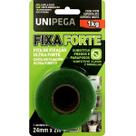 Fita Dupla Face Transparente Fixa Forte 24MM X 2M Unipega