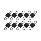Fita Elástica Tática MOLLE Para Uso Externo Com Fivela (10 Peças) Para Fixação De Mochilas Em Fita Elástica Tática MOLLE Para Uso Externo Com Fivela (10 Peças) Para Fixação De Mochilas Em