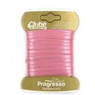 Fita em Cetim - Cor 009 Rosa Pétala - 10 m x 4 mm - 1 unidade - Fitas Progresso - Rizzo