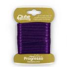 Fita em Cetim - Cor 675 Violeta - 10 m x 4 mm - 1 unidade - Fitas Progresso - Rizzo