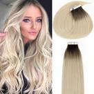Fita em extensões de cabelo Lacer Human Hair Dip Dyed Ombre 50g