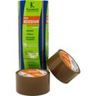 Fita Embalagem Koretech Marrom 48X 45 Pa.12.10.4.0012 - Kit C/5