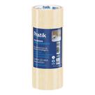 Fita Empacotamento Pratik 24mmx50m Transparente - Embalagem com 10 Unidades
