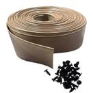 Fita Fechamento De Portão Divisor 12m X 10cm + 25 Arrebites -