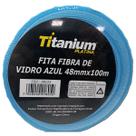 Fita Fibra De Vidro Azul 48mmx100m Titanium