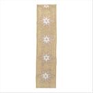 Fita Floco De Neve Natalina Bege Off White 9.14M X 6,3CM