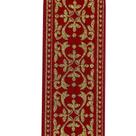 Fita Galão Litúrgico 3 m x 5,0 cm larg des 97137 - Vermelho
