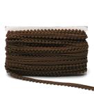 Fita Grelot Pompom Marrom Havana 10mm - Com 25 Metros - BRX Fita Grelot Pompom Marrom Havana 10mm - Com 25 Metros - BRX