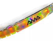 Fita Holográfica Dourada Protetora Raquete de Beach Tennis