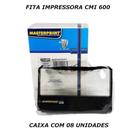 Fita impressora cmi 600 haste longa preta - caixa com 08 un