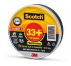 Fita Isolante 19mm X 20m 33+ Preta 3m
